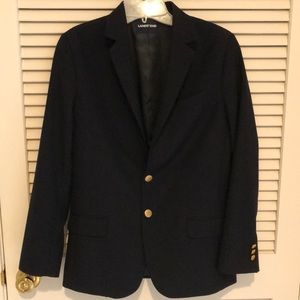 Lands’ End Boys Navy Blazer Size 16